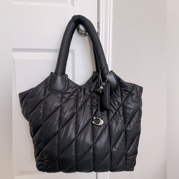 Coach Iris Large Nylon Tote black - Picture 1 of 5